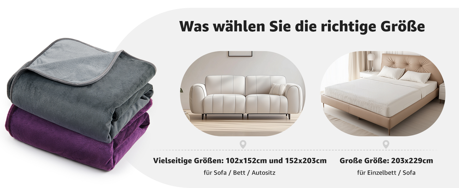 Водонепроникний плед Pick for Life: двосторонній фланцевий плед для собак, подорожей, дому, авто. 102x152 см, сірий/сірий