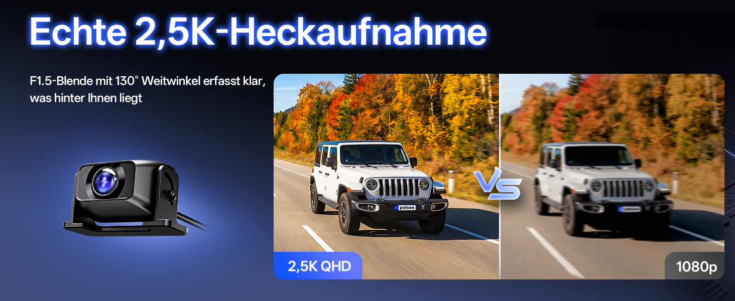Відеореєстратор-дзеркало Pelsee S12 Native 4K + 2.5K, 12