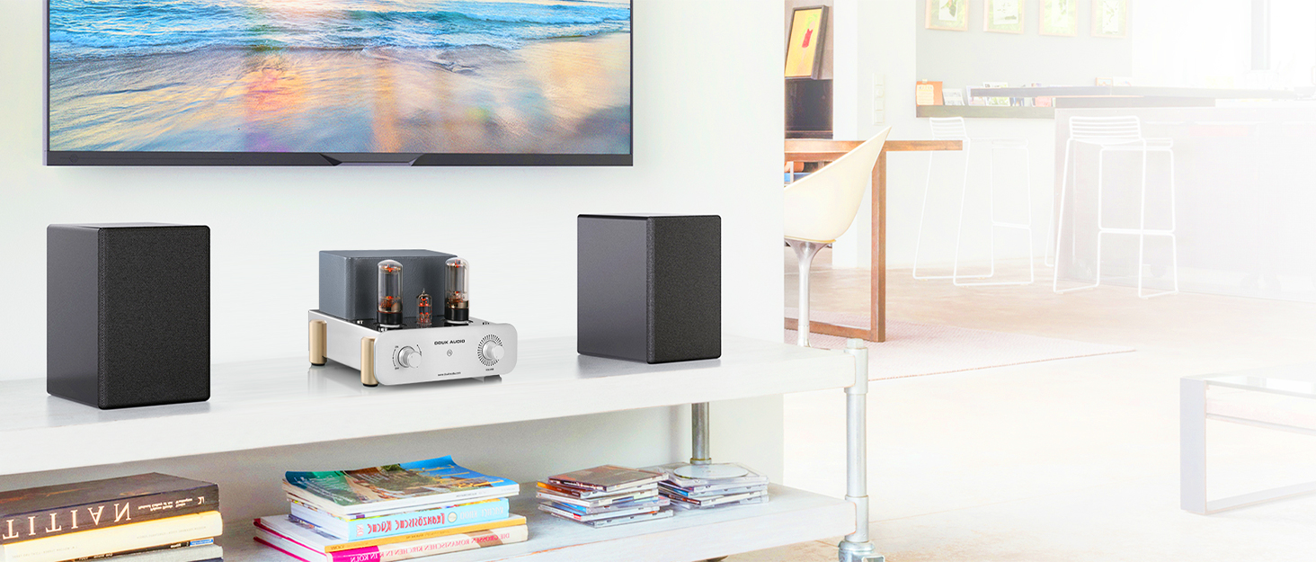 Підсилювач Douk Audio G4 Mini 100W, сабвуферний або повнодіапазонний моноканальний аудіо підсилювач