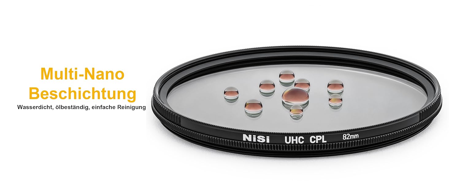 Фільтр NiSi UHC CPL 67mm - Поляризаційний фільтр з ультра-твердим покриттям