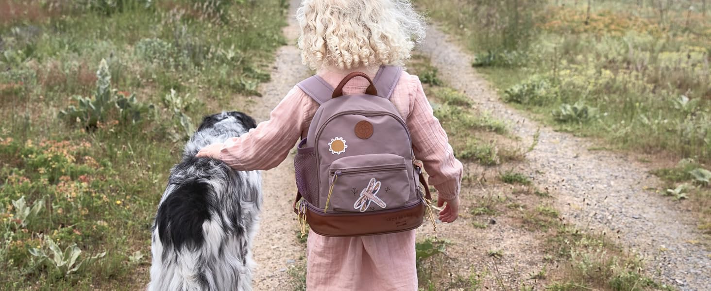 Дитячий рюкзак LÄSSIG Adventure Dragonfly з нагрудним ременем, 6,5L, від 3 років