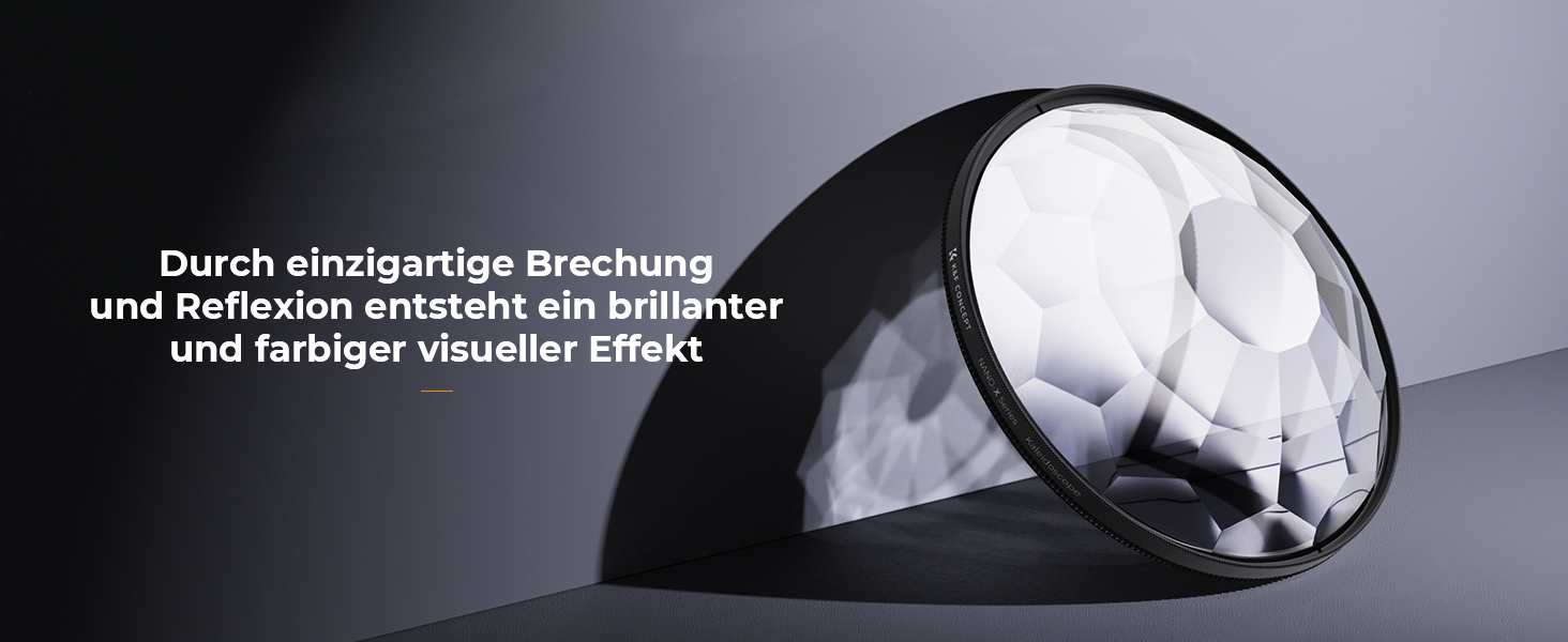 Фільтр-призма Kaleidoscope K&F Concept Nano-B Serie 67mm, ефектний фільтр для фотографії