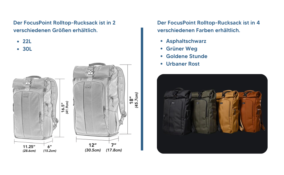 Фоторюкзак Think Tank FocusPoint 30L Urban Rust — місткий міський рюкзак для камери та аксесуарів, 30 літрів