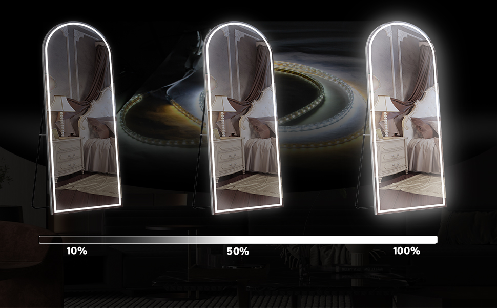 CASSILANDO Full Length LED Mirror