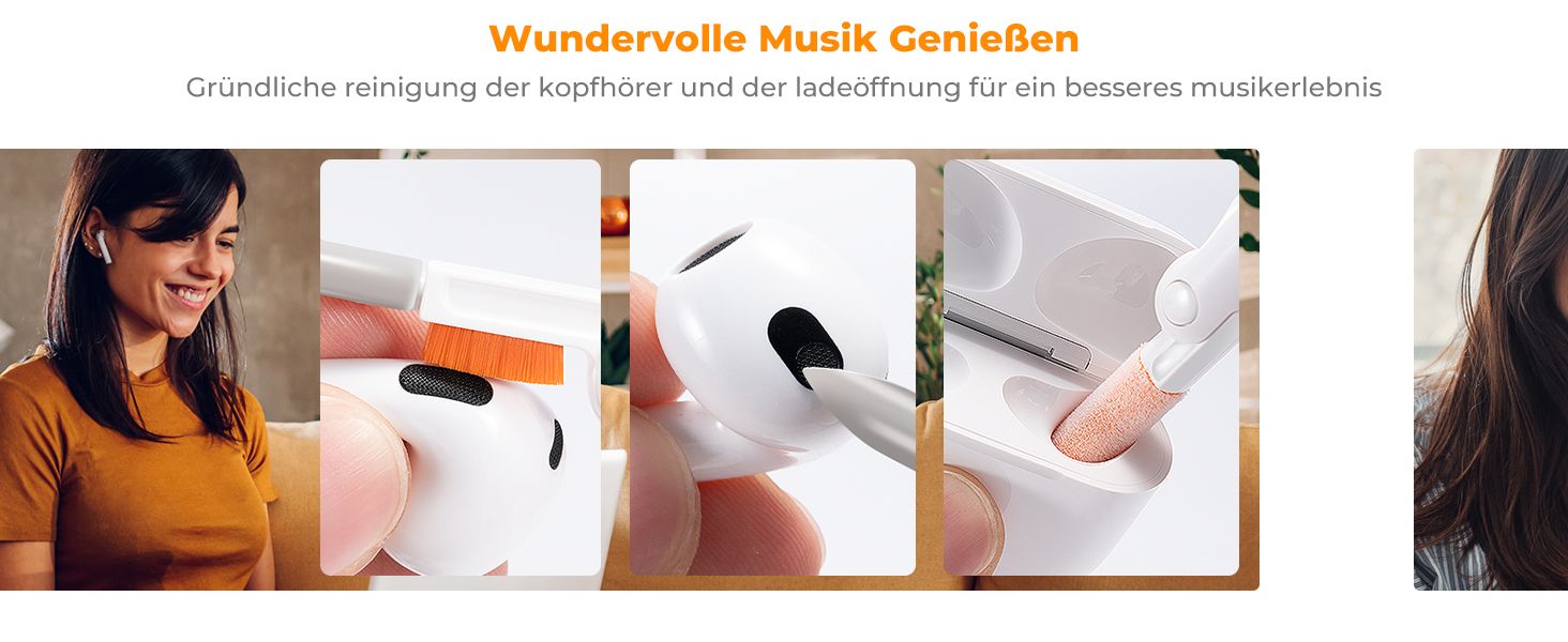 Набір для чищення електроніки K&F CONCEPT 25 в 1: AirPods, клавіатури, ноутбуки, навушники, телефони, камери