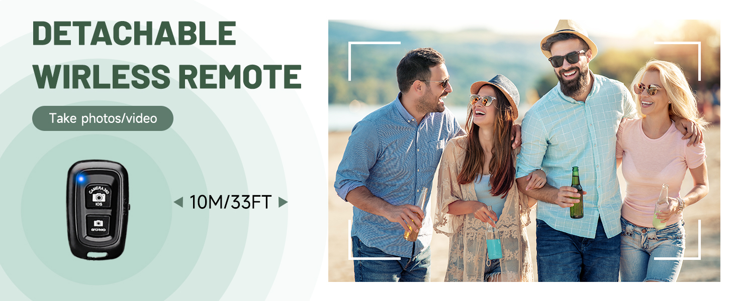 Штатив для камери JOILCAN 210.8 см, чорний: для фото та відеозйомки з DSLR, смартфонів та селфі-палиць