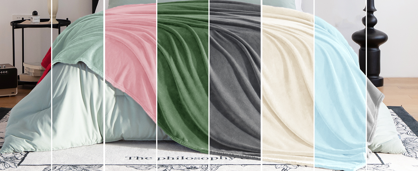 CozyLux Деки для дивану: м'яка флісова ковдра 150x200 см для всіх сезонів. Тепла, легка, для софи, ліжка, дивана. Сірий колір.