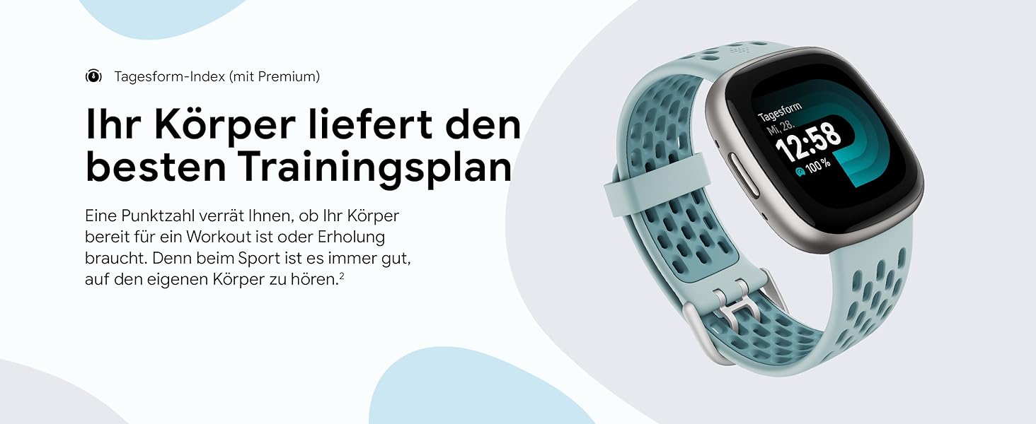 Смарт-годинник Fitbit Versa 4 – фітнес-трекер з GPS, телефоном, 6 днів роботи батареї, 40+ режимів тренувань, сумісний з Android/iOS, Sandrosa/Aluminium (Кораловий рожевий)