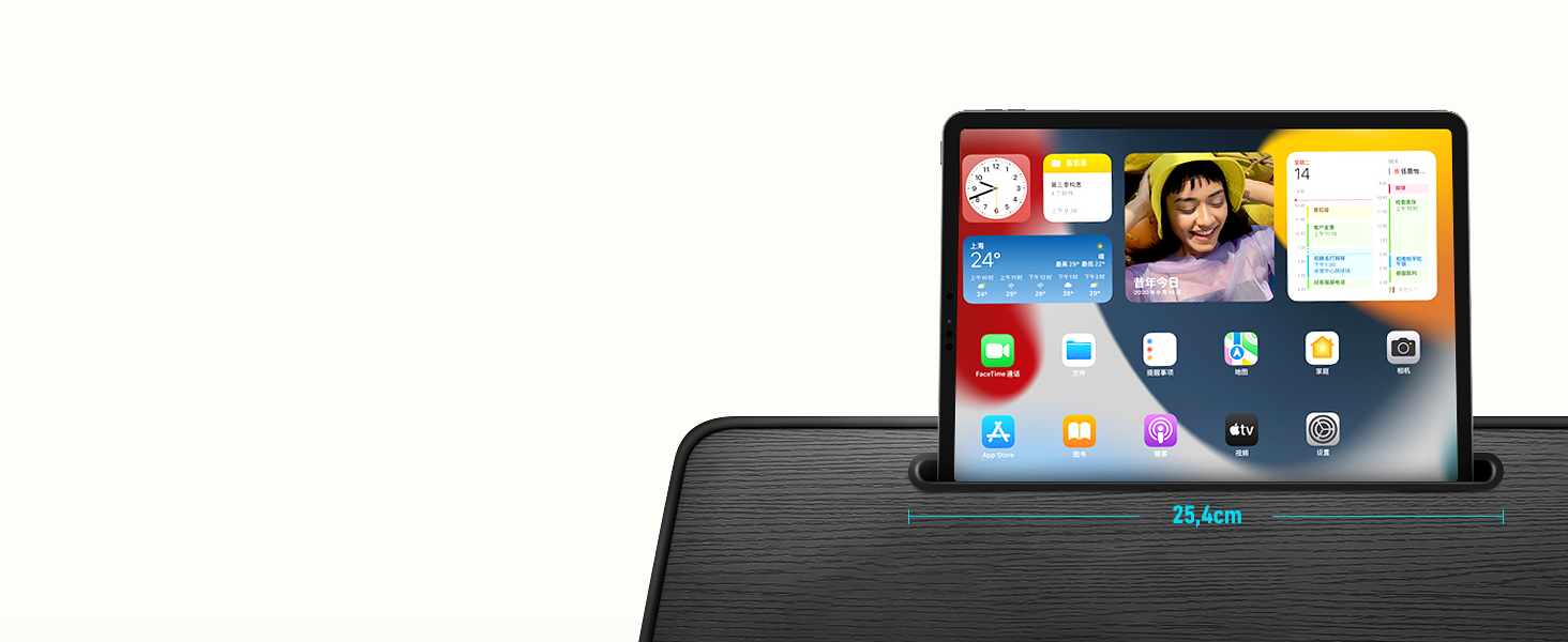 Стіл для ноутбука в ліжко, регульований, з ящиком, підставка для планшета, 60x34 см, чорний