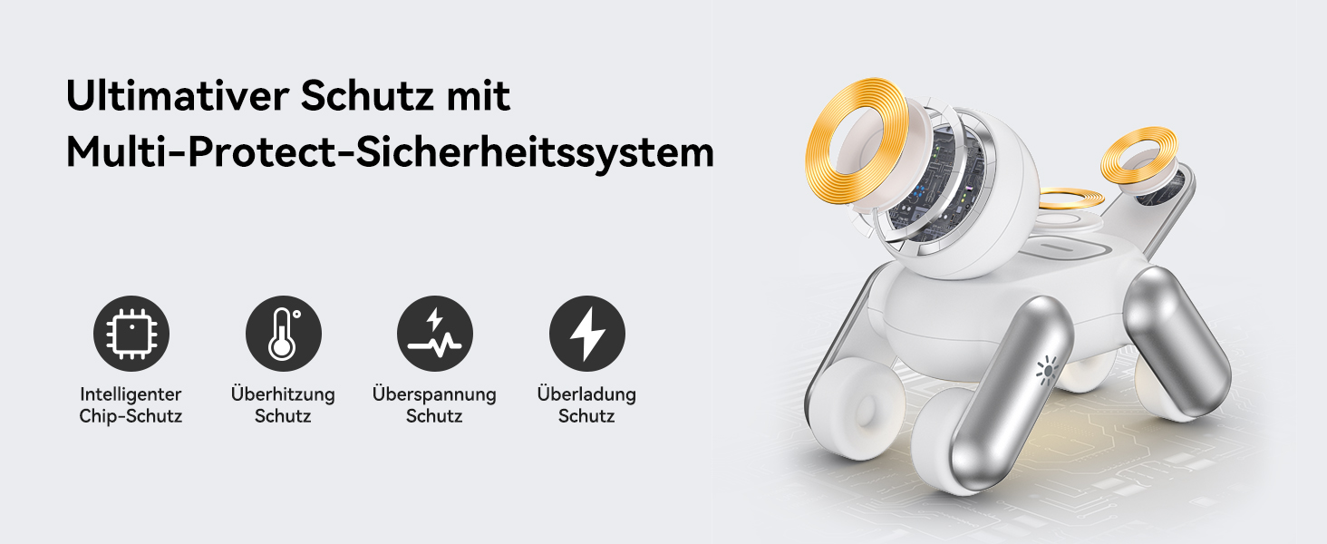 Зарядна станція 3-в-1 для Apple Watch, iPhone 15/14/13/12/11, AirPods Pro/2/3 з MagSafe та нічником (біла)