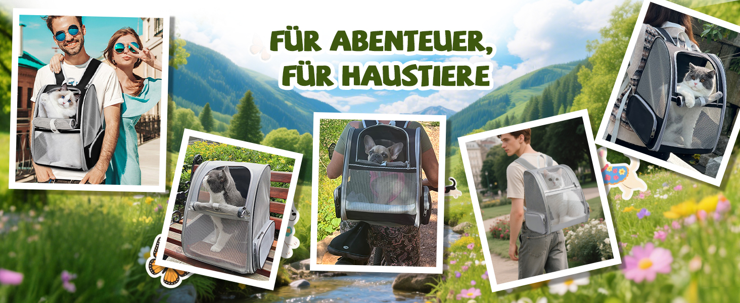 Рюкзак для тварин Allsopets: дихаючий, для котів та собак, маленьких порід, для подорожей та активного відпочинку (кремовий жовтий)