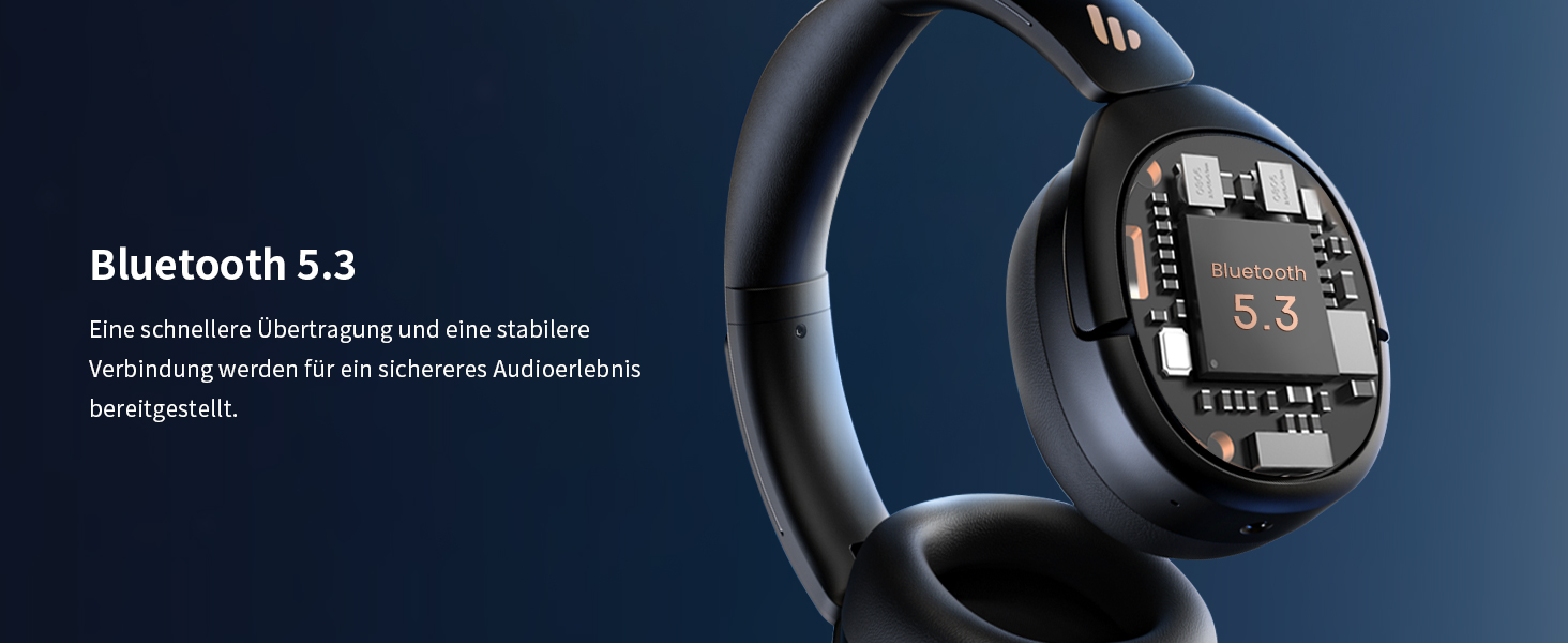 Edifier WH950NB навушники з активним шумозаглушенням: Bluetooth V5.3, LDAC, Hi-Res Audio, 55 годин роботи, складна конструкція, білий колір