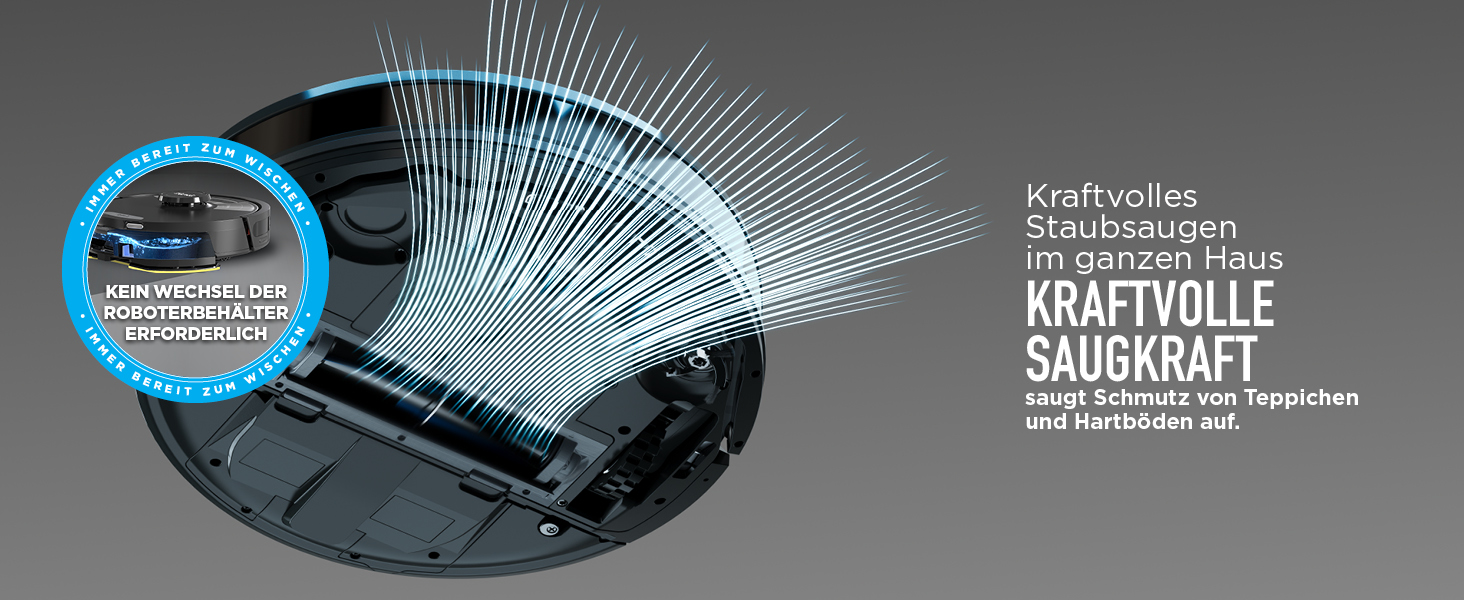 Робот-пилосос Shark Matrix Plus 2-в-1 з функцією миття та авто-збірником пилу, самоочищуючийся, для шерсті тварин, килимів та твердих підлог, 14,5 см, чорний