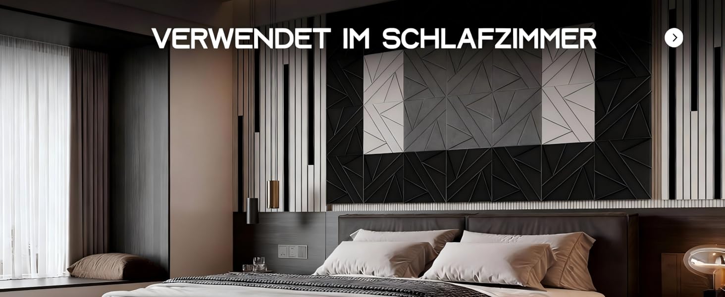 Акустичні панелі BSHEAD самоклеючі для звукоізоляції стін, шумопоглинаючий пінополіуретан 30x30x1.2 см, чорний