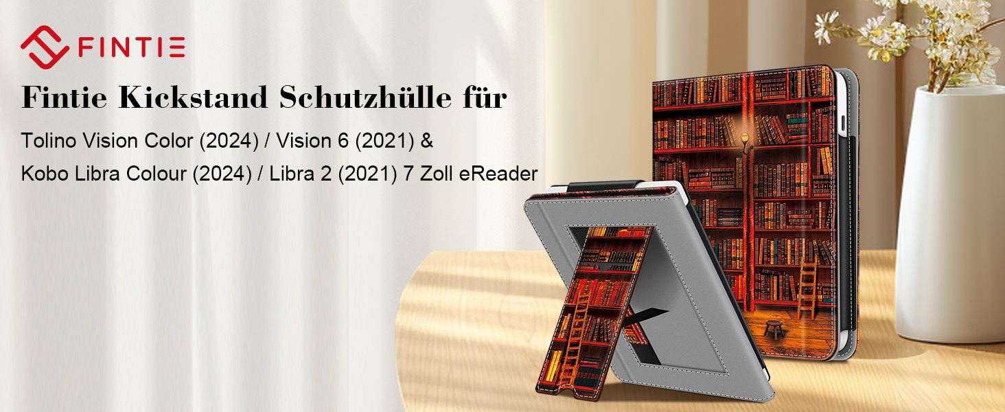 Чохол Fintie для Tolino Vision Color (2024)/Vision 6 (2021) & Kobo Libra Colour (2024)/Libra 2 (2021) 7