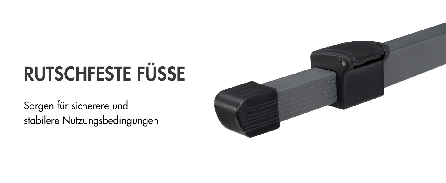 Складний кемпінговий стіл PORTAL алюмінієвий, регульована висота, 108x71 см, чорний - для пікніка, саду, подорожей