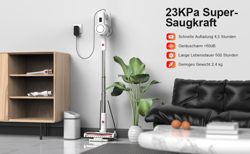 Бездротовий акумуляторний пилосос 3-в-1 з підсвічуванням та дисплеєм для дому та авто - видаляє шерсть тварин, підходить для твердих підлог, килимів