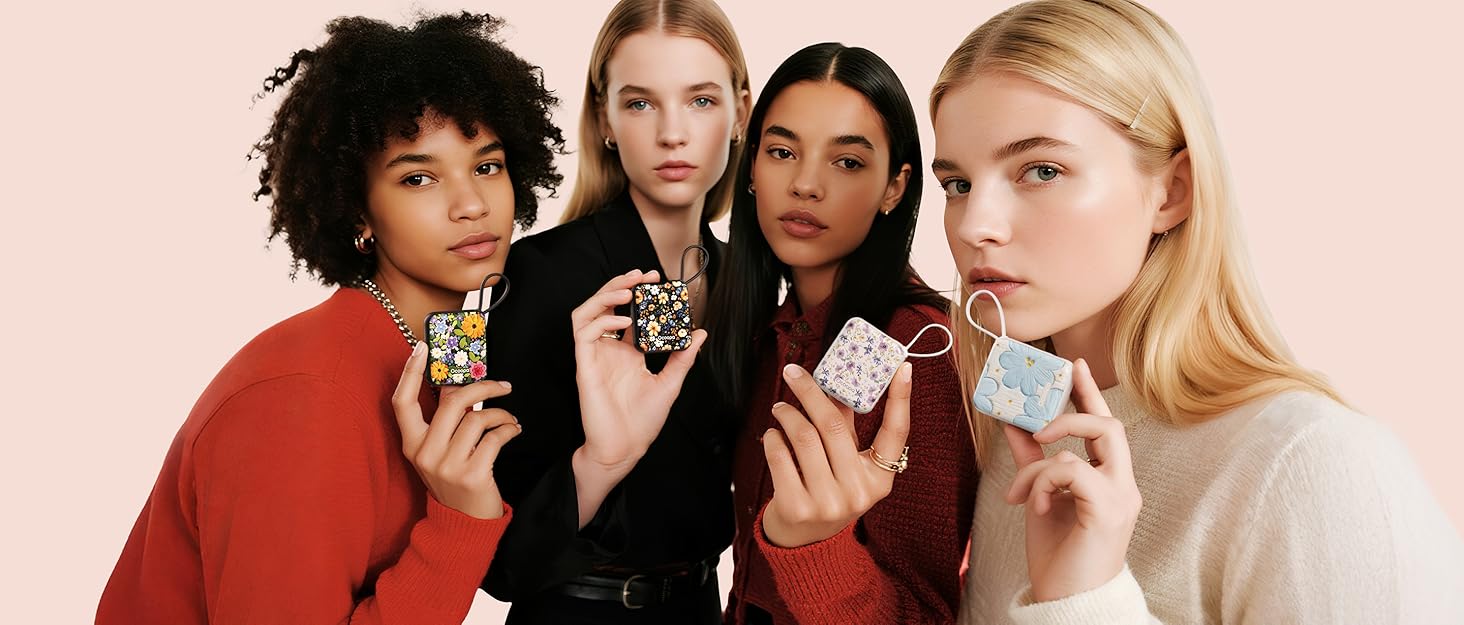 Електричні грілки для рук OCOOPA 2 шт., стильні, у формі діаманта з магнітом, акумуляторні, для жінок, подарунок на Новий рік, для Рейно, туризму, кемпінгу