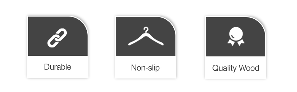 Плечики для одягу KEPLIN Starker з натурального дерева (30 шт.) з обертовим гаком 360° та перекладиною для штанів, з вирізами для плечей - довговічні, економні, підходять для пальто, жакета, костюма