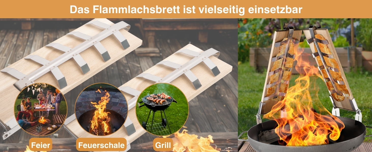 Набір дощок для копчення лосося на відкритому вогні (2 шт.) із кедра з кріпленнями з нержавіючої сталі для вогнищ та грилів