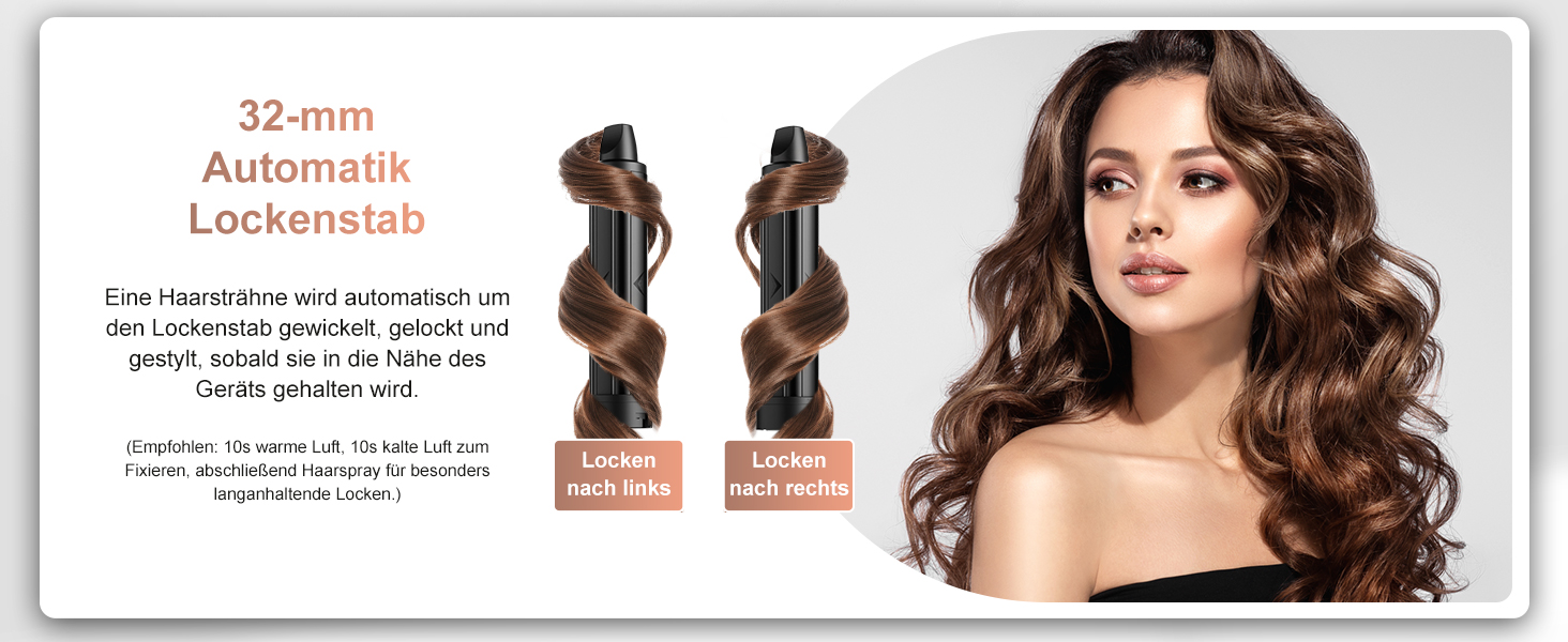 7MAGIC Airstyler 6-в-1: фен-щітка, плойка, завивка, іонізація, для волосся, подорожей, сріблястий