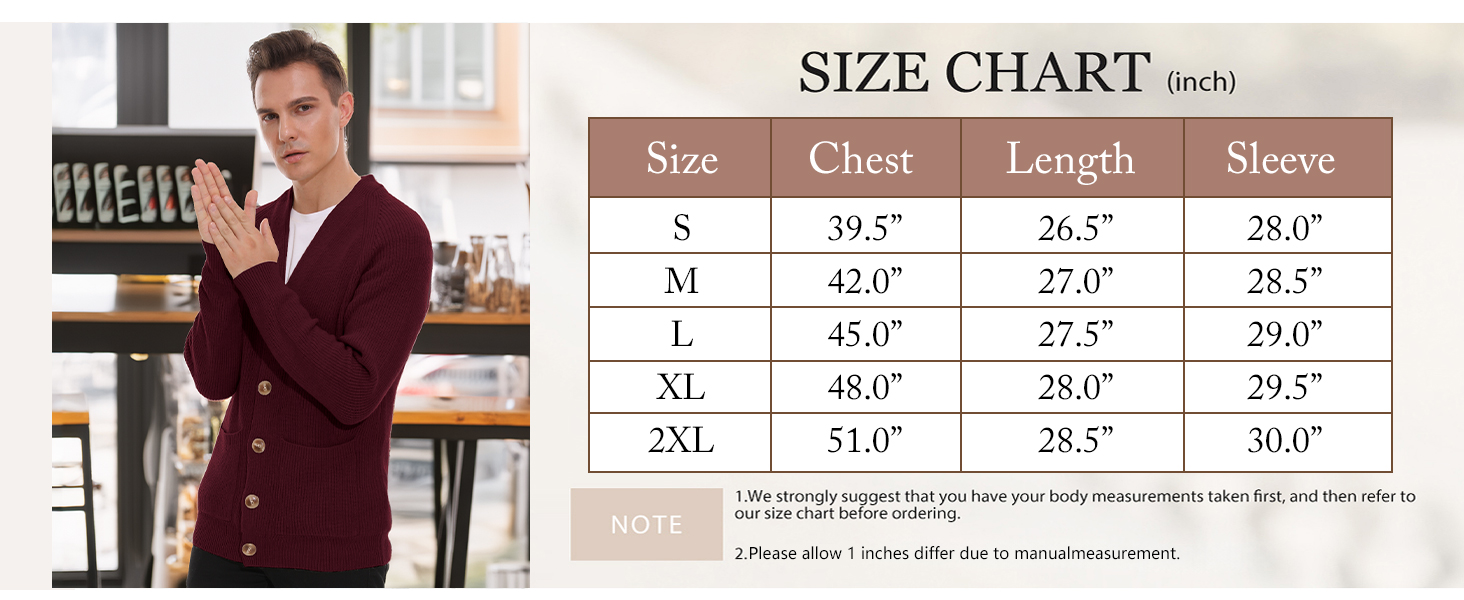 Чоловічий кардиган Sailwind з V-подібним вирізом та кишенями, бежевий, XL