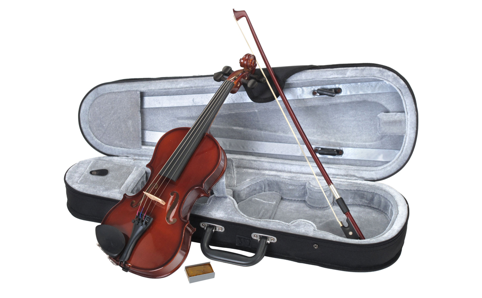 Скрипка класична Cantabile Student 1/4 (комплект: скрипка, футляр, струна, колофон)