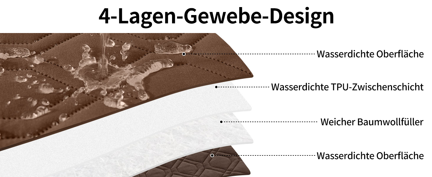 Водонепроникний килимок для собак Homaxy, килимок для собак на вулицю, миється, двосторонній, м'який килимок для котів, підходить для дивану, ліжка, в дорогу (130x100 см, 203x152 см, коричневий+шоколадний)