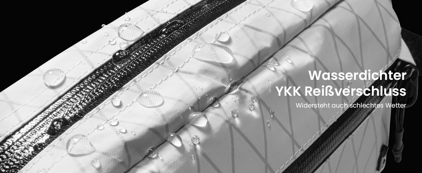 tomtoc Сумка на плече Sling Bag 3.5L з RFID-захистом - водонепроникна, для Switch, iPad mini, EDC, подорожі | X-pac White