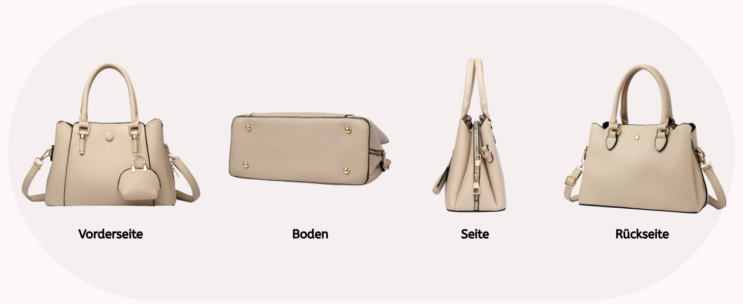 Сумка жіноча Myhozee середнього розміру зі штучної шкіри, чорна: сумка-шопер, кросбоді, сумка на плече