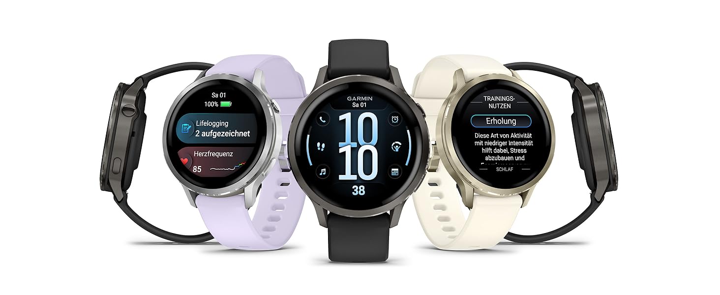 Розумний годинник Garmin Venu 4 - фітнес-трекер з AMOLED-дисплеєм 1,4