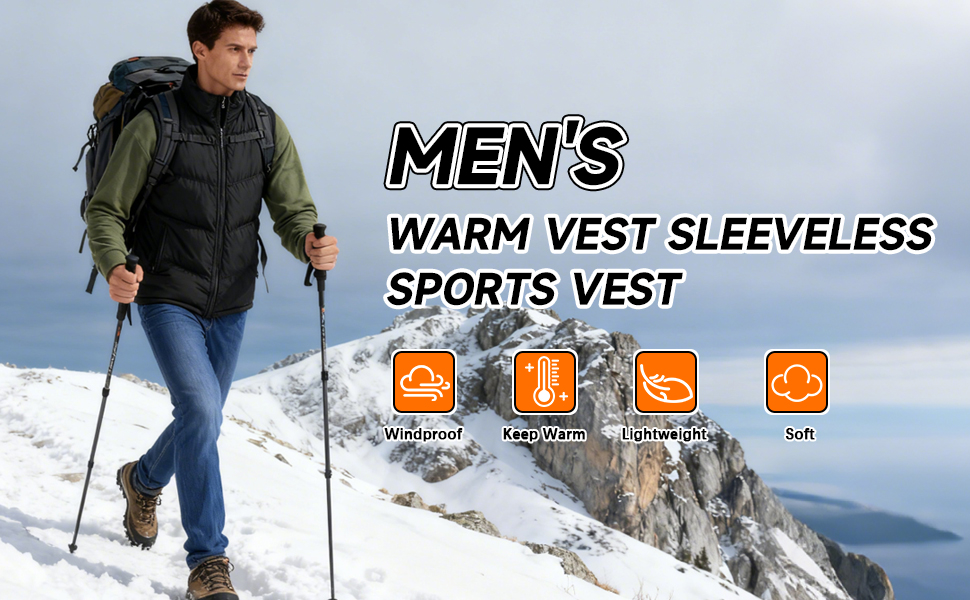 Чоловіча степкова жилетка, спортивна жилетка, чорна, розмір L