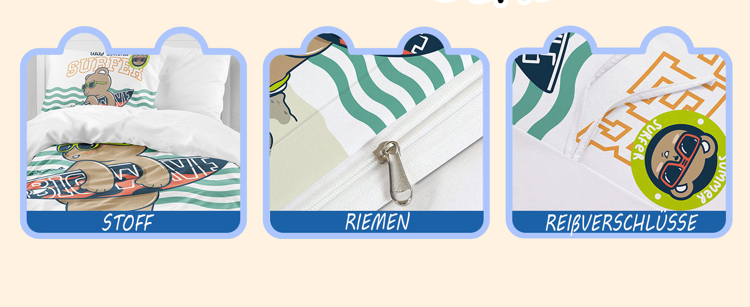 Комплект постільної білизни для дитячого ліжечка DJDEA 100x135 см - Динозаври, м'яка мікрофібра, 2 шт. (з наволочкою 40x60 см)