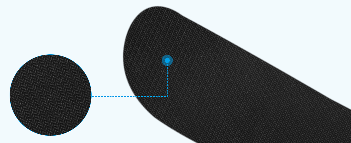 Підставка для зап'ястя ELZO для клавіатури з Memory Foam – ергономічна підтримка, проти болю в зап'ясті, для ПК та ноутбука