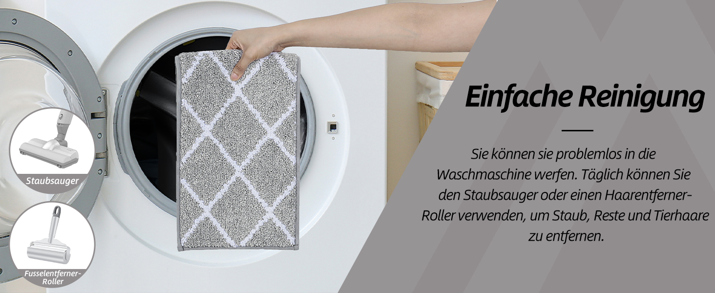 Ковзаючі сходи COSY HOMEER, 15 шт., 70x22 см, антиковзаючі, самоклеючі, машинне прання, 100% поліестер, TPE-підкладка, для дітей, літніх людей та домашніх тварин, сіро-білі