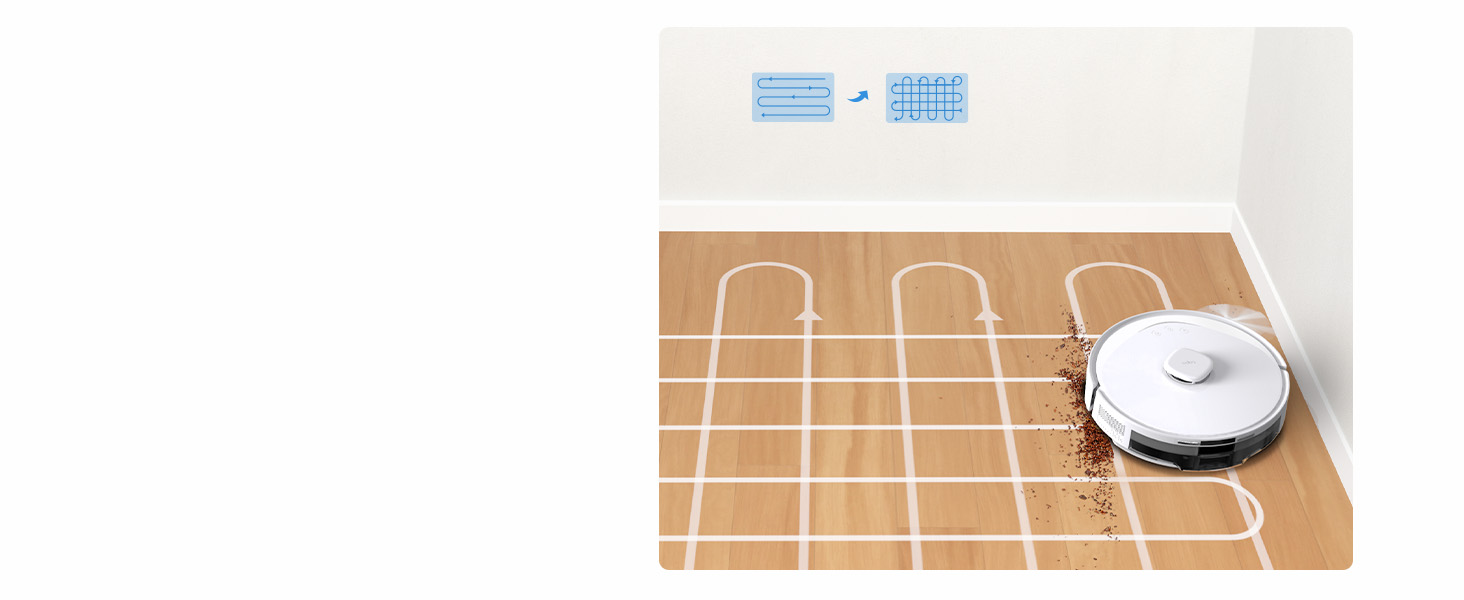 Робот-пилосос Tapo RV30 Max Plus з функцією миття та автоматичною станцією самостійного очищення, 5300Pa, LiDAR+IMU, голосове керування Alexa & Google Assistant, білий