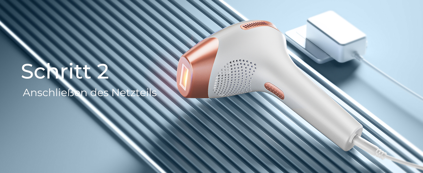 Пристрій для епіляції IPL 21J: Лазерний епілятор з 9 рівнями та червоним світлом 600 нм, 999,900 імпульсів для дому - для жінок та чоловіків, для обличчя, тіла, зони бікіні та ніг