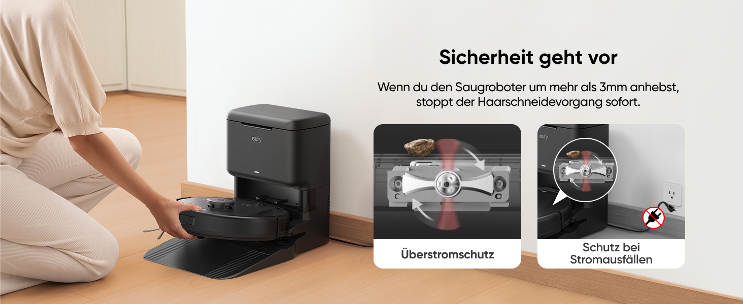 Робот-пилосос eufy L60 Hybrid SES з функцією миття, потужність 5000Pa, лазерна навігація iPath, для ретельного прибирання, ідеальний для волосся та твердих підлог (відновлений)