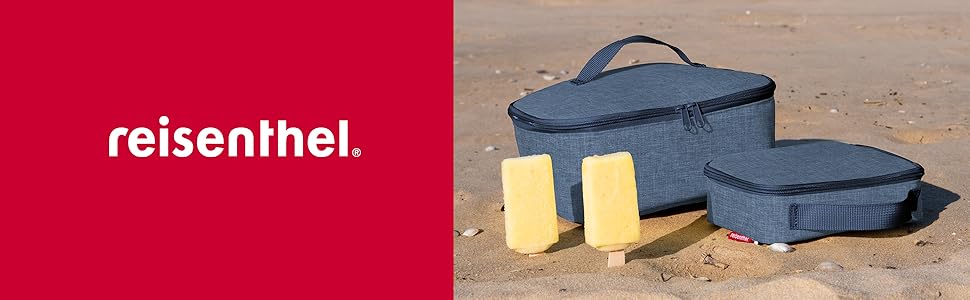 Термосумка Reisenthel Twist Silver – Компактна сумка-холодильник для косметики, ліків, перекусів та іншого – З водовідштовхувального матеріалу