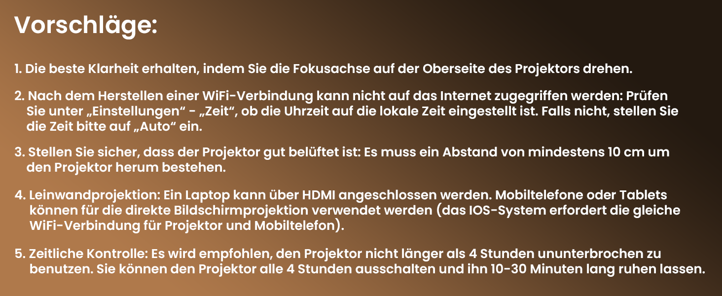 Портативний проєктор Mini Beamer 4K FHD (1920x1080) з Wi-Fi, Bluetooth та Android/iOS підтримкою для домашнього кінотеатру, білий