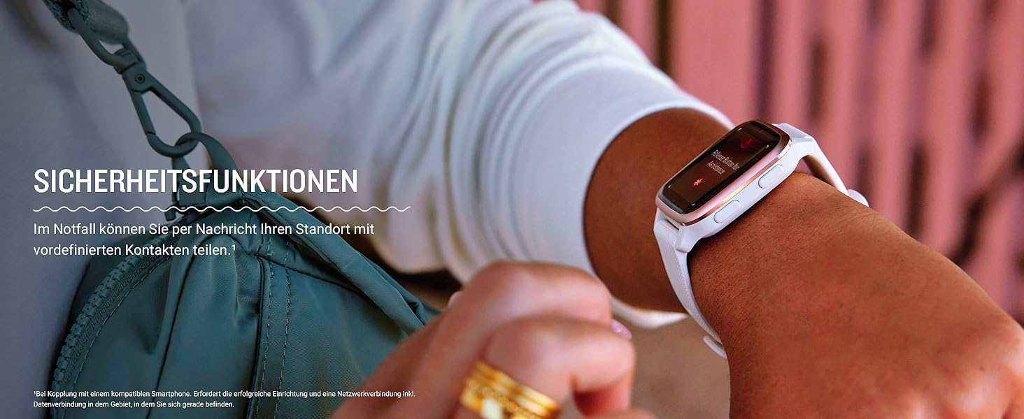 Розумний годинник Garmin Venu Sq 2 Music з GPS, AMOLED дисплеєм 1.4', музичним програвачем, аналізом сну та 25+ спортивними функціями. Garmin Pay, до 11 днів роботи від акумулятора, водонепроникність. Колір: Шкіряний сірий.