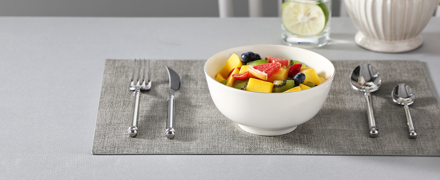 MALACASA Набір посуду 12 предметів для 4 осіб з кісткового фарфору, сучасний сервіз кремово-білого кольору, стійкий до подряпин, підходить для миття в посудомийній машині та для мікрохвильової печі, серія JERA Jera Білий 12 предметний набір посуду для 4 (Nori Золотий кант, 16-ти предметний набір посуду для 4)