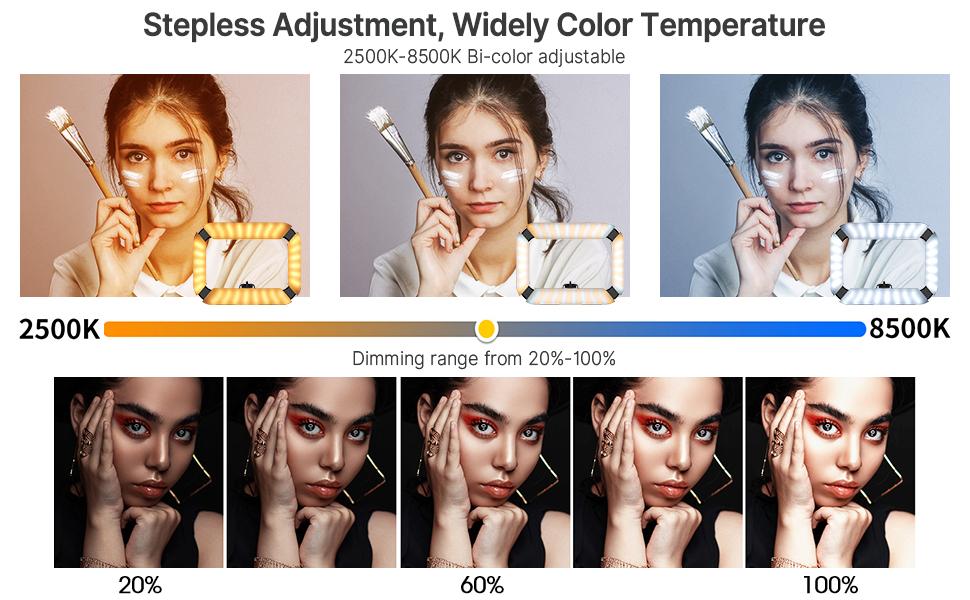 Стабілізатор для смартфона ULANZI з підсвічуванням та акумулятором 8000mAh - для відеозйомки, Live Stream, TikTok, YouTube