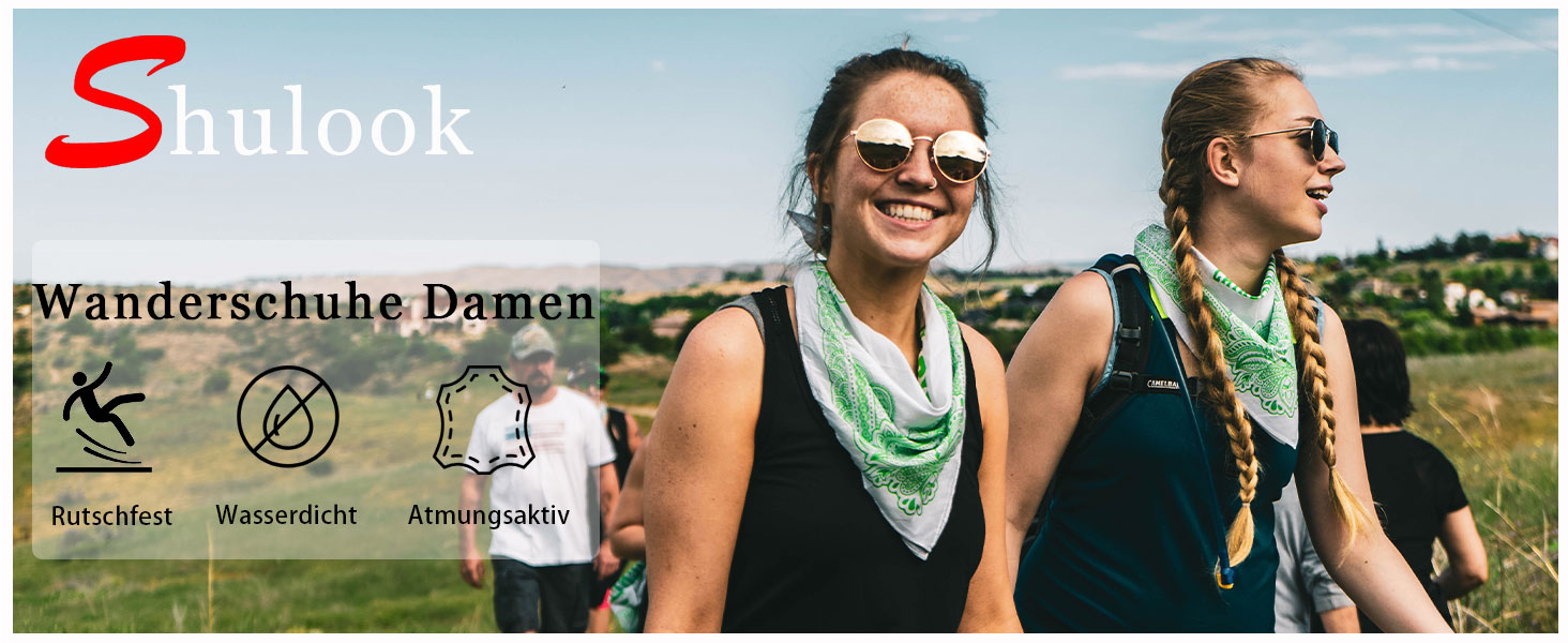 Туфлі для хайкінгу SHULOOK для жінок, водонепроникні, легкі, трекінгові, гірські, для активного відпочинку, кемпінгу, риболовлі, чорні, червоні, 39 EU