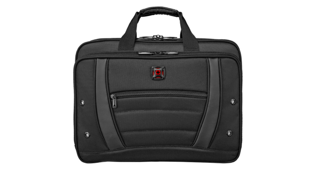 Сумка для ноутбука WENGER Synergy 17'' 19 л, чорна, органайзер, ділова для жінок і чоловіків