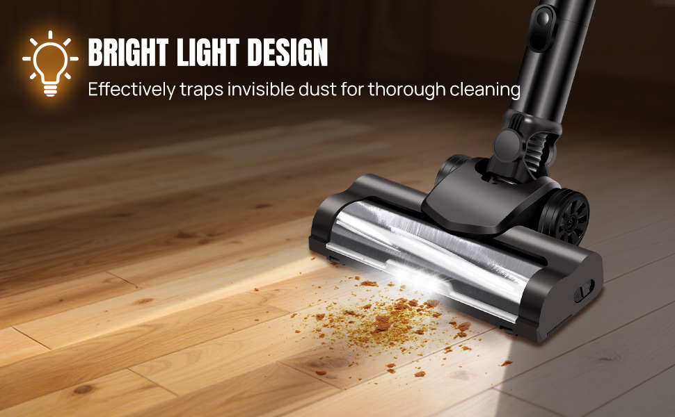 Бездротовий акумуляторний пилосос з антизаплутаною насадкою, фільтрація 99,999%, для будь-яких поверхонь, сірий колір, 2 акумулятори