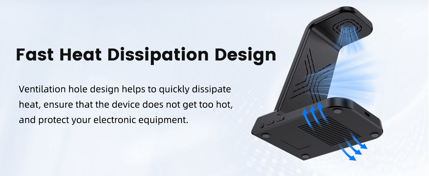 Зарядна станція 3-в-1 для Apple: iPhone 16/15/14, Apple Watch 10/9/8/7/6/SE та AirPods Pro/4. Бездротова зарядка