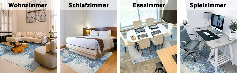 Килим з коротким ворсом для вітальні: абстрактний дизайн, великий, м'який, неслизький, сірий, 120x160 см, 200x300 см, блакитний