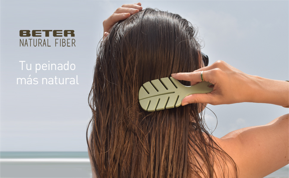 Щітка для волосся Beter Natural Fiber Mini – Антистатична, з пшеничної волокна, для мокрого та сухого волосся, для всіх типів волосся