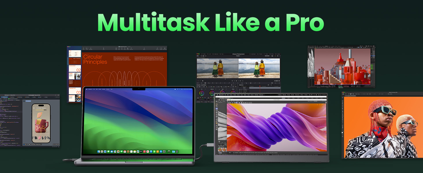 Портативний монітор 15.6